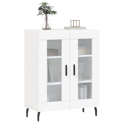 Credenza Bianca 69,5x34x90 cm in Legno Multistrato