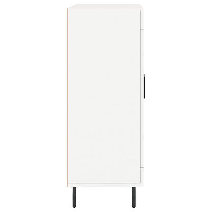 Credenza Bianca 69,5x34x90 cm in Legno Multistrato