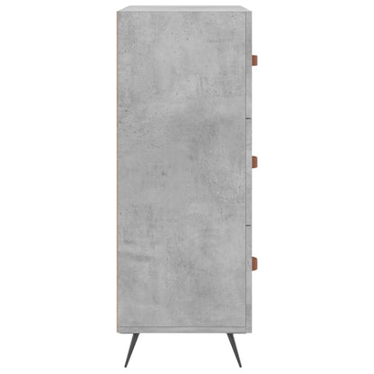 Credenza Grigio Cemento 69,5x34x90 cm in Legno Multistrato - homemem39