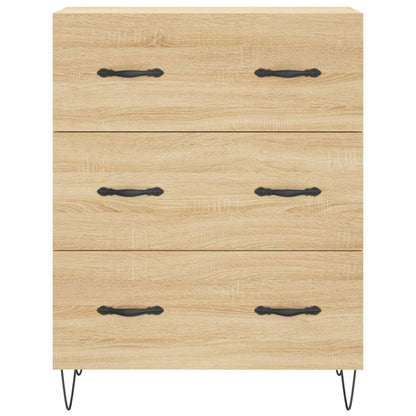 Credenza Rovere Sonoma 69,5x34x90 cm in Legno Multistrato