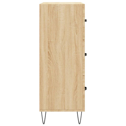 Credenza Rovere Sonoma 69,5x34x90 cm in Legno Multistrato