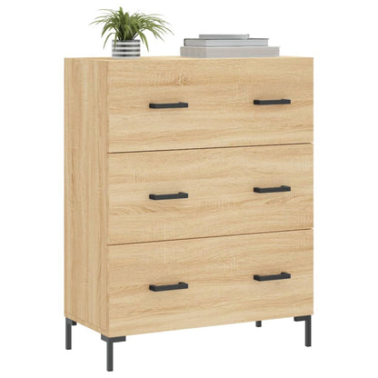 Credenza Rovere Sonoma 69,5x34x90 cm in Legno Multistrato - homemem39