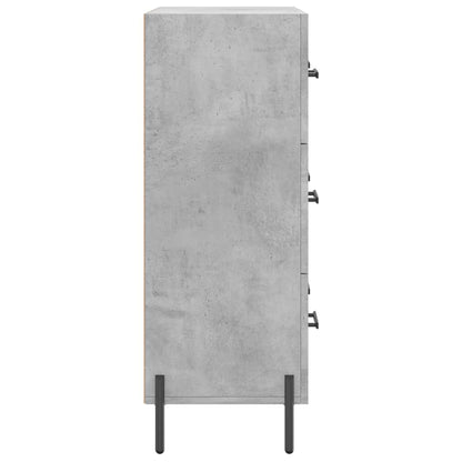 Credenza Grigio Cemento 69,5x34x90 cm in Legno Multistrato - homemem39