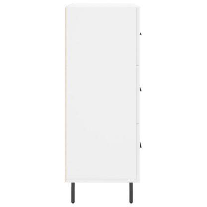 Credenza Bianca 69,5x34x90 cm in Legno Multistrato - homemem39
