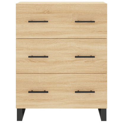 Credenza Rovere Sonoma 69,5x34x90 cm in Legno Multistrato