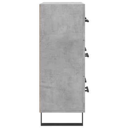 Credenza Grigio Cemento 69,5x34x90 cm in Legno Multistrato | homemem39