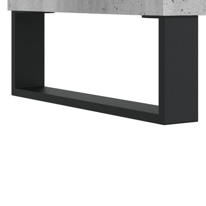 Credenza Grigio Cemento 69,5x34x90 cm in Legno Multistrato | homemem39