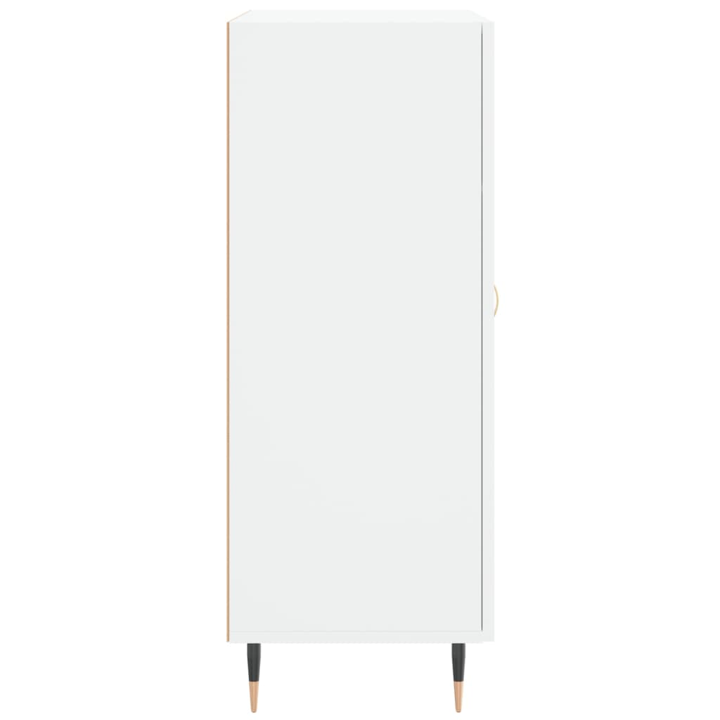 Credenza Bianca 69,5x34x90 cm in Legno Multistrato - homemem39
