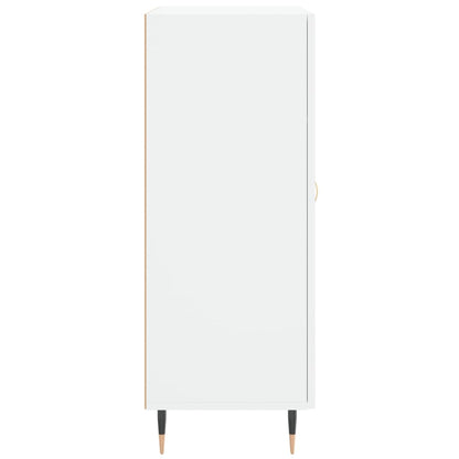 Credenza Bianca 69,5x34x90 cm in Legno Multistrato - homemem39