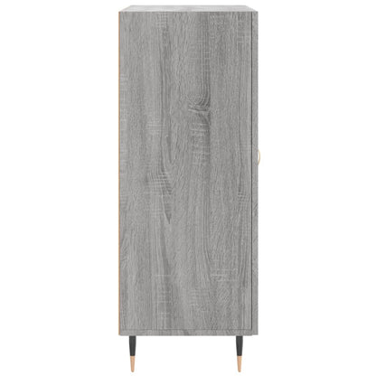 Credenza Grigio Sonoma 69,5x34x90 cm in Legno Multistrato