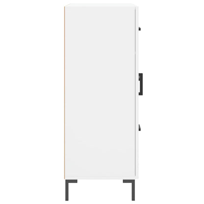 Credenza Bianca 69,5x34x90 cm in Legno Multistrato - homemem39