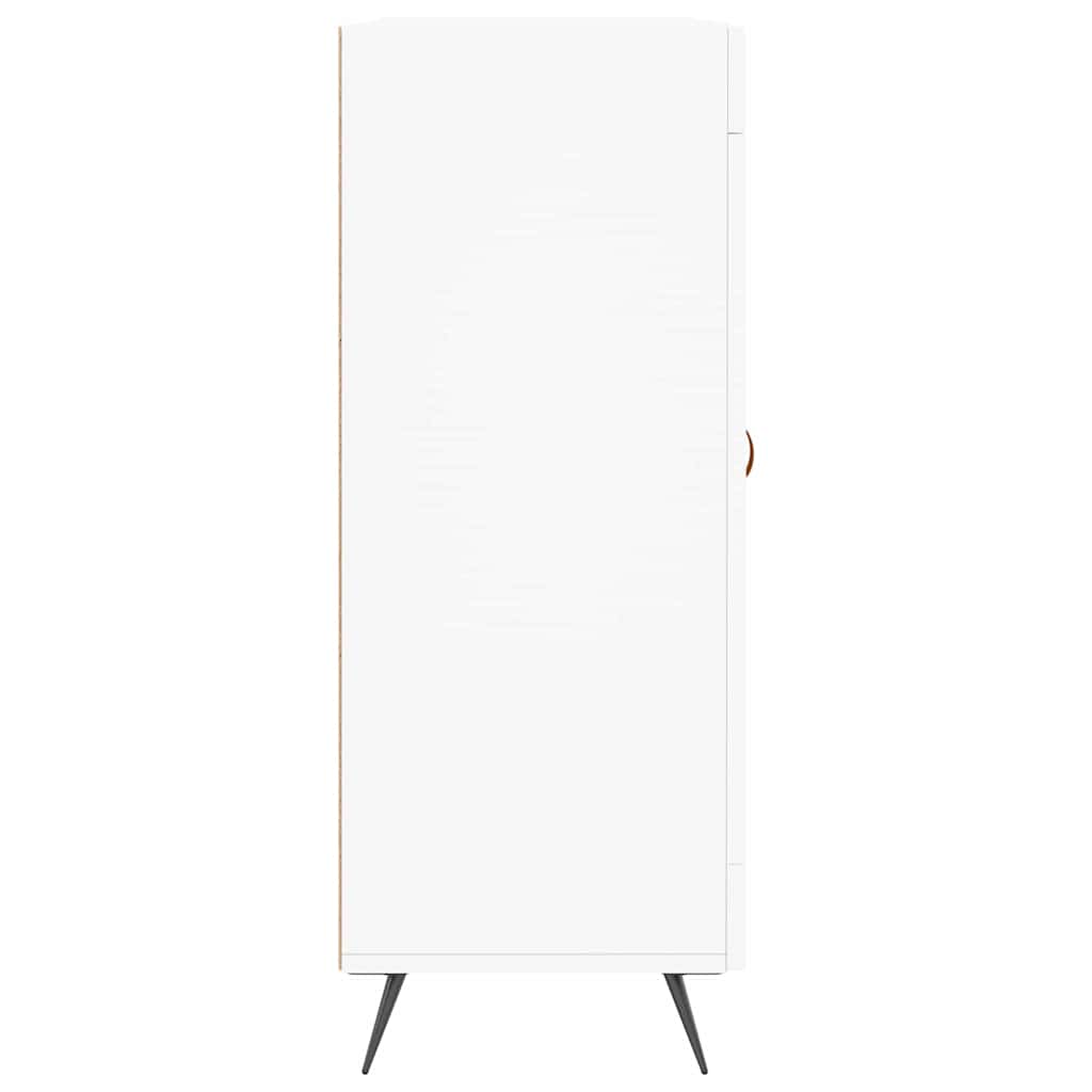 Credenza Bianca 69,5x34x90 cm in Legno Multistrato - homemem39
