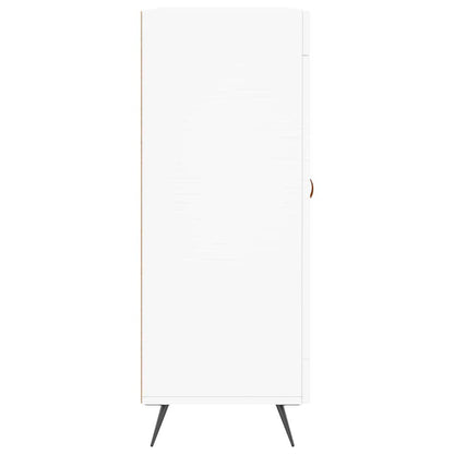 Credenza Bianca 69,5x34x90 cm in Legno Multistrato - homemem39