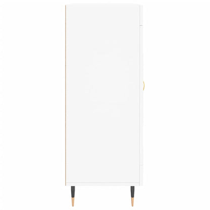 Credenza Bianca 69,5x34x90 cm in Legno Multistrato - homemem39