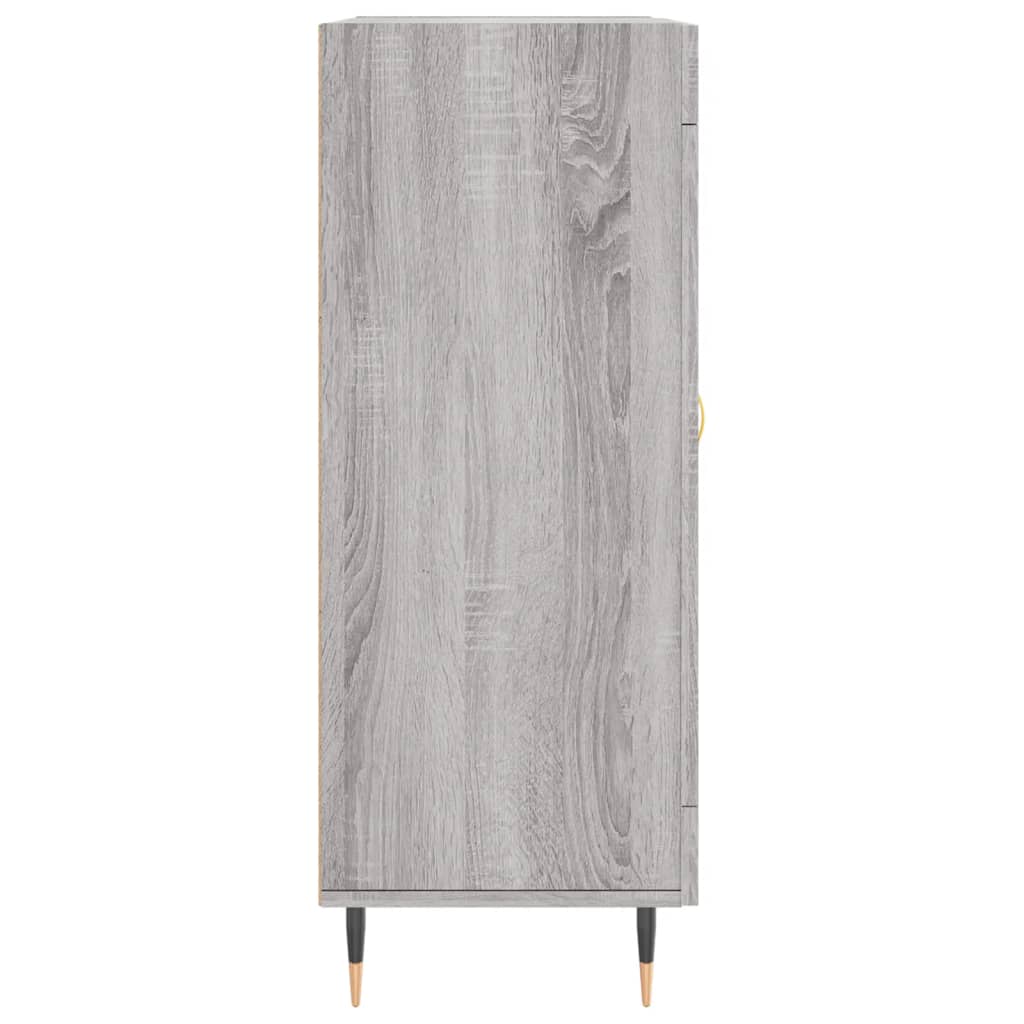Credenza Grigio Sonoma 69,5x34x90 cm in Legno Multistrato - homemem39