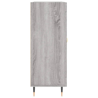 Credenza Grigio Sonoma 69,5x34x90 cm in Legno Multistrato - homemem39