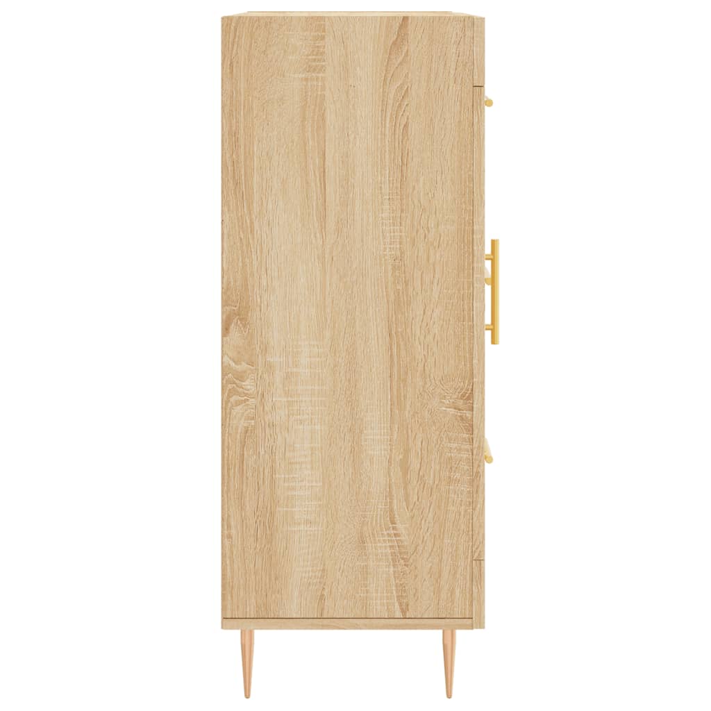 Credenza Rovere Sonoma 69,5x34x90 cm in Legno Multistrato