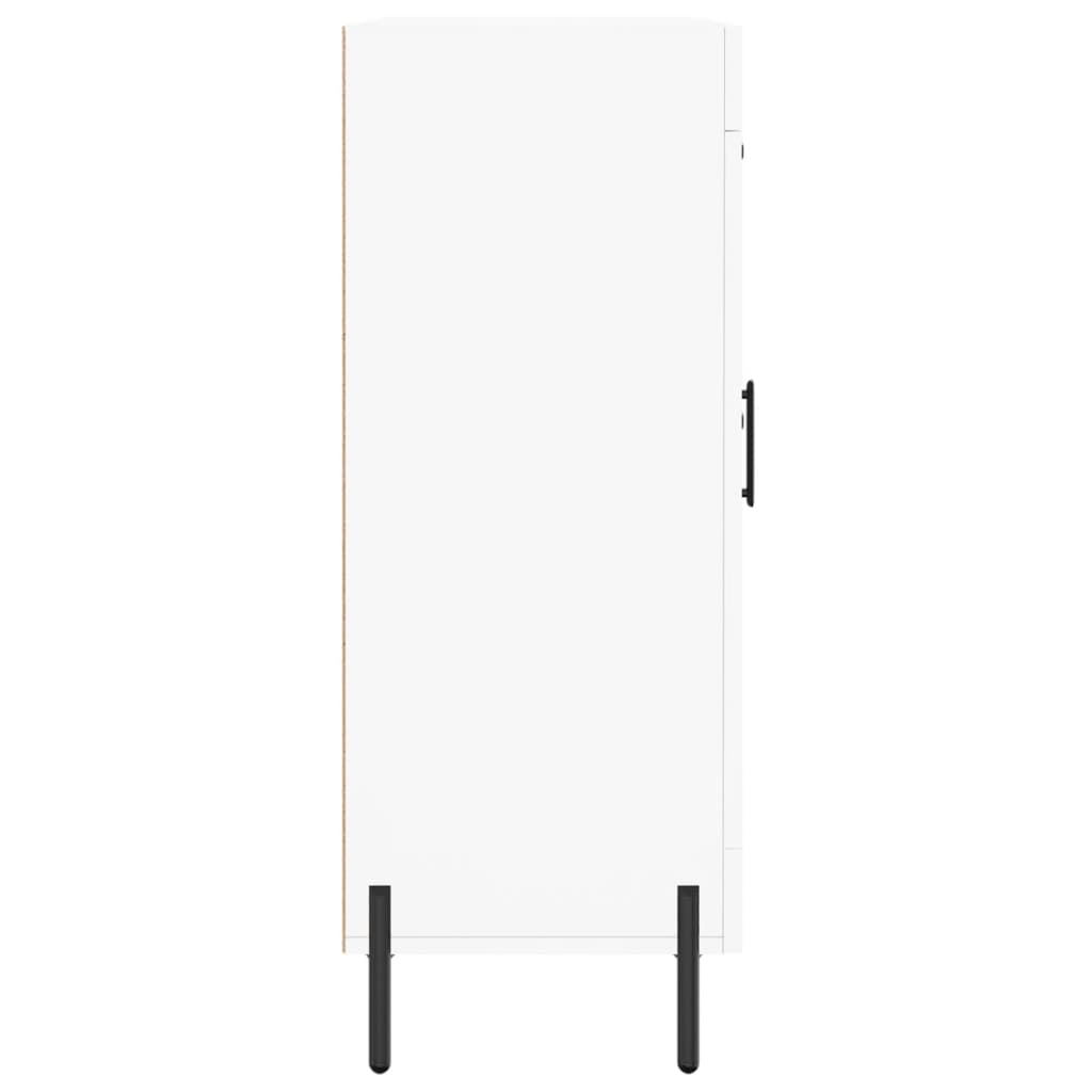 Credenza Bianca 69,5x34x90 cm in Legno Multistrato - homemem39