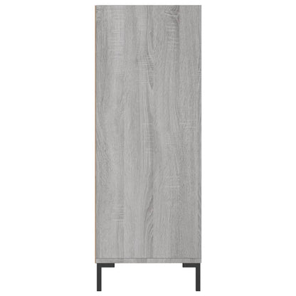 Libreria Grigio Sonoma 69,5x32,5x90 cm in Legno Multistrato | homemem39