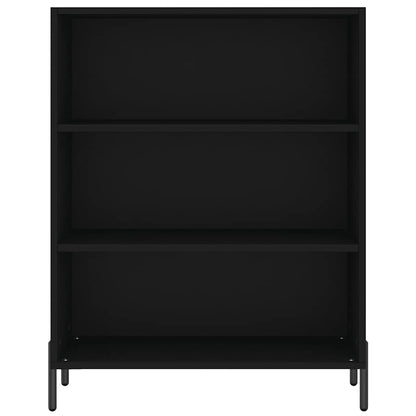 Scaffale Nero 69,5x32,5x90 cm in Legno Multistrato