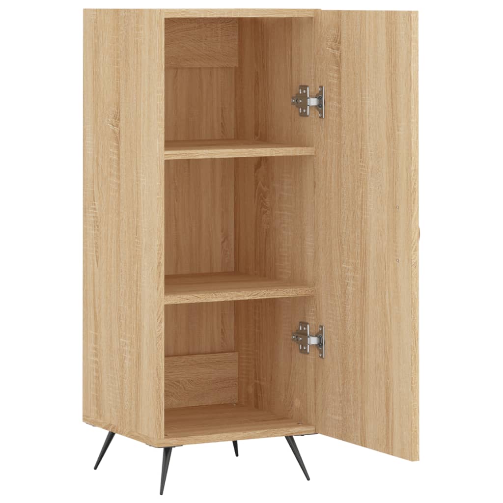 Credenza Rovere Sonoma 34,5x34x90 cm in Legno Multistrato | homemem39