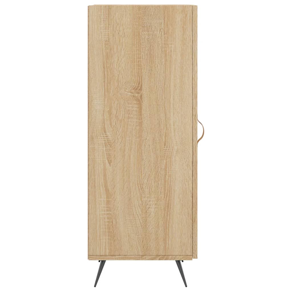 Credenza Rovere Sonoma 34,5x34x90 cm in Legno Multistrato | homemem39