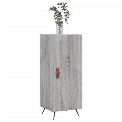 Credenza Grigio Sonoma 34,5x34x90 cm in Legno Multistrato - homemem39