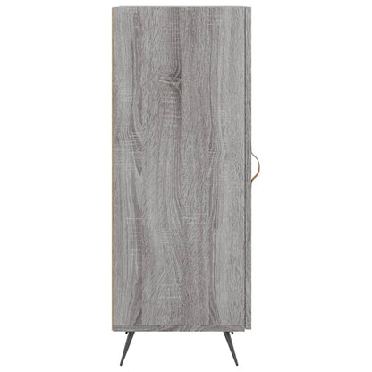 Credenza Grigio Sonoma 34,5x34x90 cm in Legno Multistrato - homemem39
