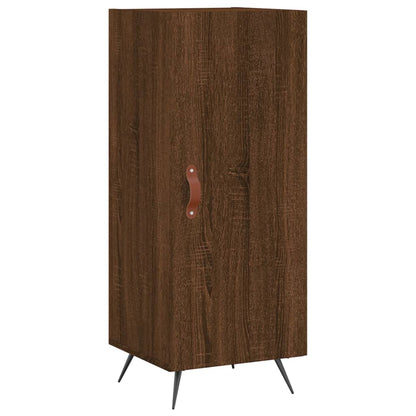 Credenza Rovere Marrone 34,5x34x90 cm in Legno Multistrato | homemem39