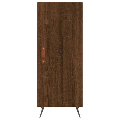 Credenza Rovere Marrone 34,5x34x90 cm in Legno Multistrato | homemem39