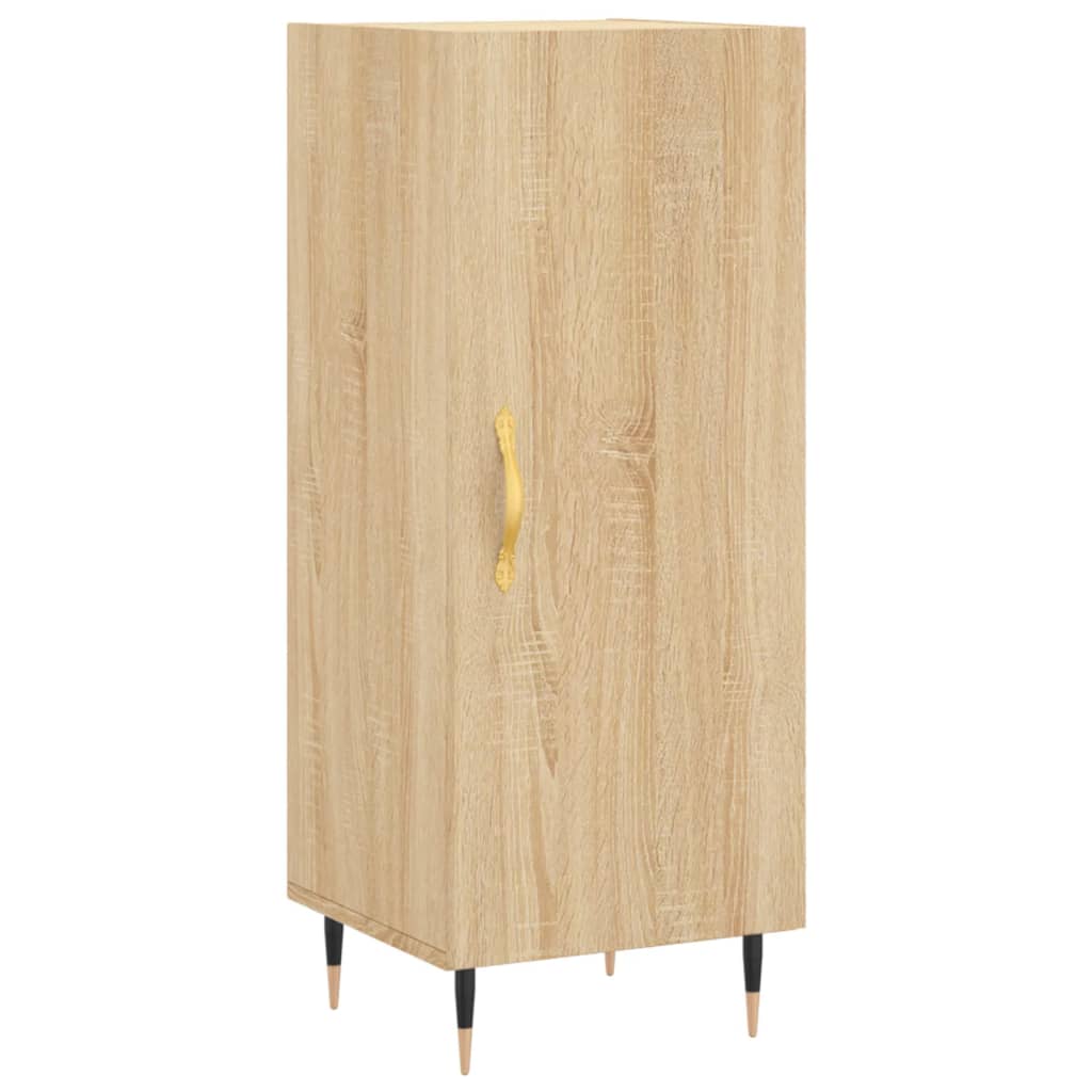 Credenza Rovere Sonoma 34,5x34x90 cm in Legno Multistrato | homemem39