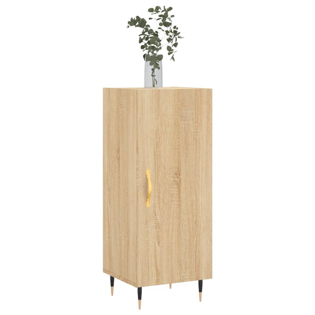 Credenza Rovere Sonoma 34,5x34x90 cm in Legno Multistrato | homemem39