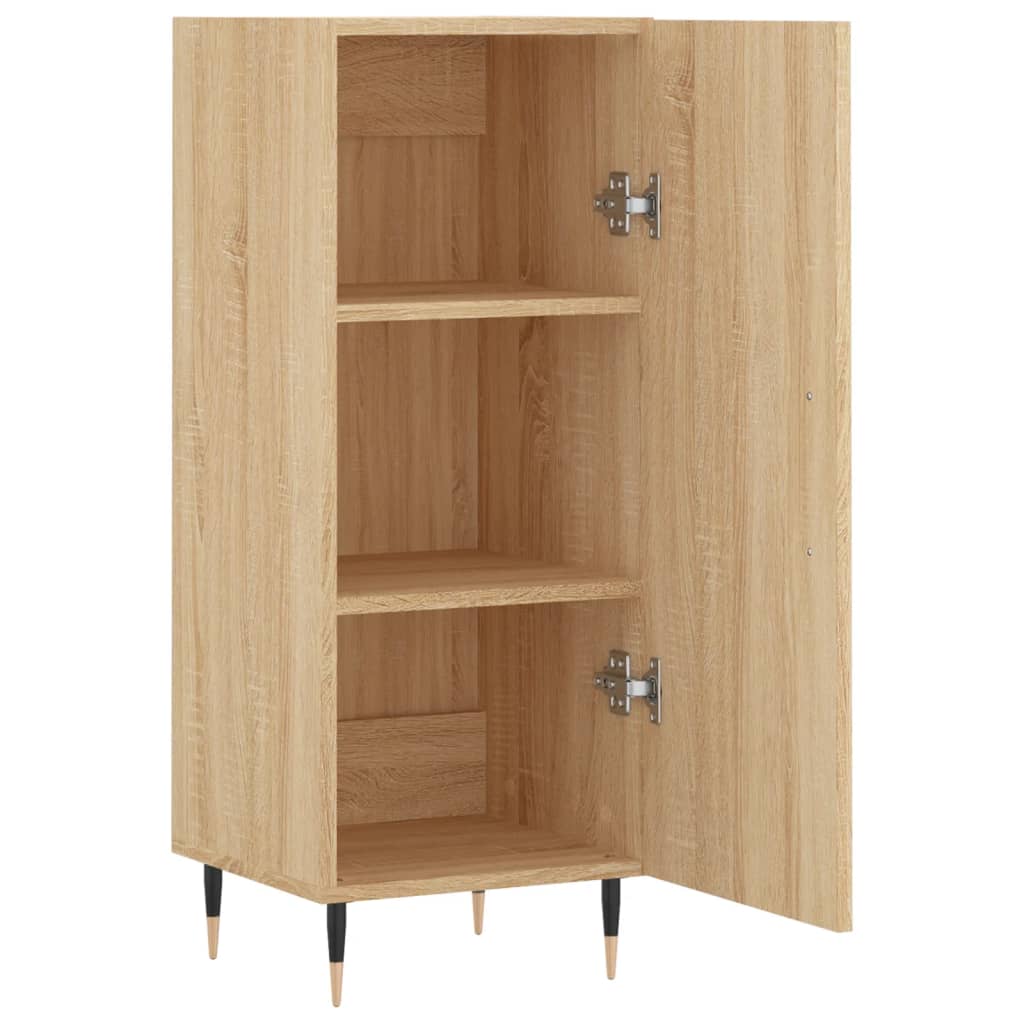 Credenza Rovere Sonoma 34,5x34x90 cm in Legno Multistrato | homemem39