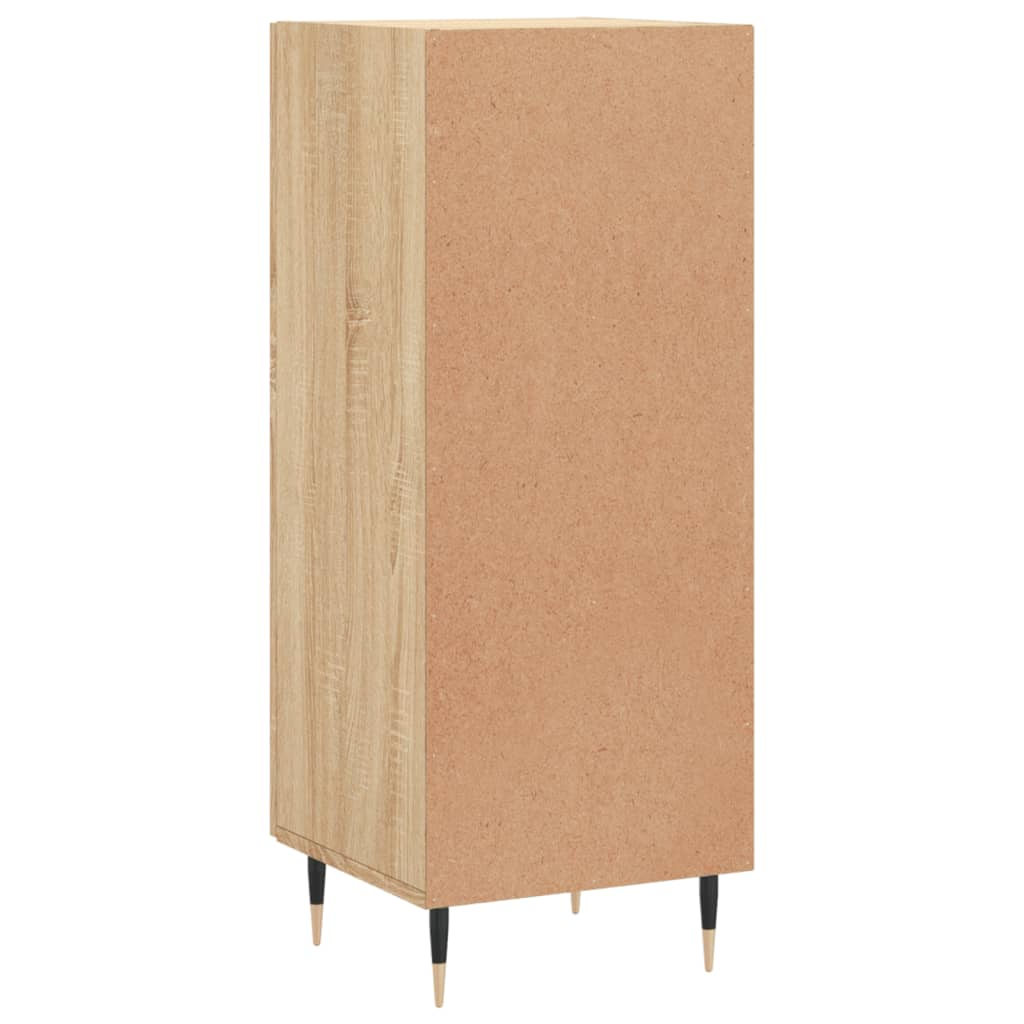 Credenza Rovere Sonoma 34,5x34x90 cm in Legno Multistrato - homemem39