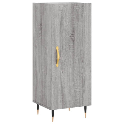 Credenza Grigio Sonoma 34,5x34x90 cm in Legno Multistrato