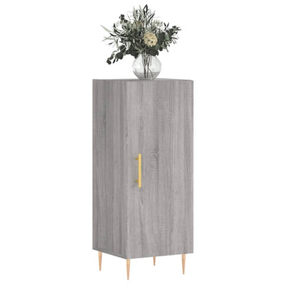 Credenza Grigio Sonoma 34,5x34x90 cm in Legno Multistrato - homemem39