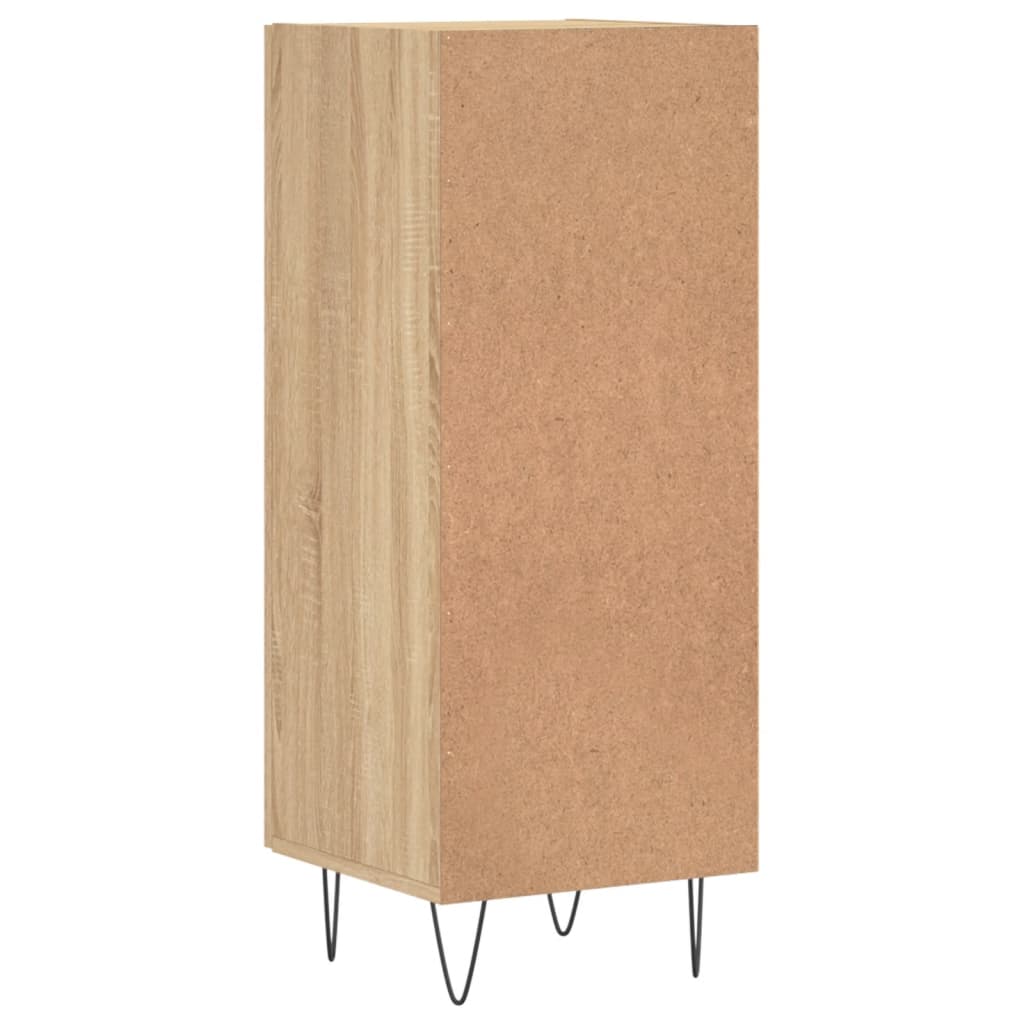 Credenza Rovere Sonoma 34,5x34x90 cm in Legno Multistrato - homemem39