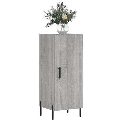 Credenza Grigio Sonoma 34,5x34x90 cm in Legno Multistrato