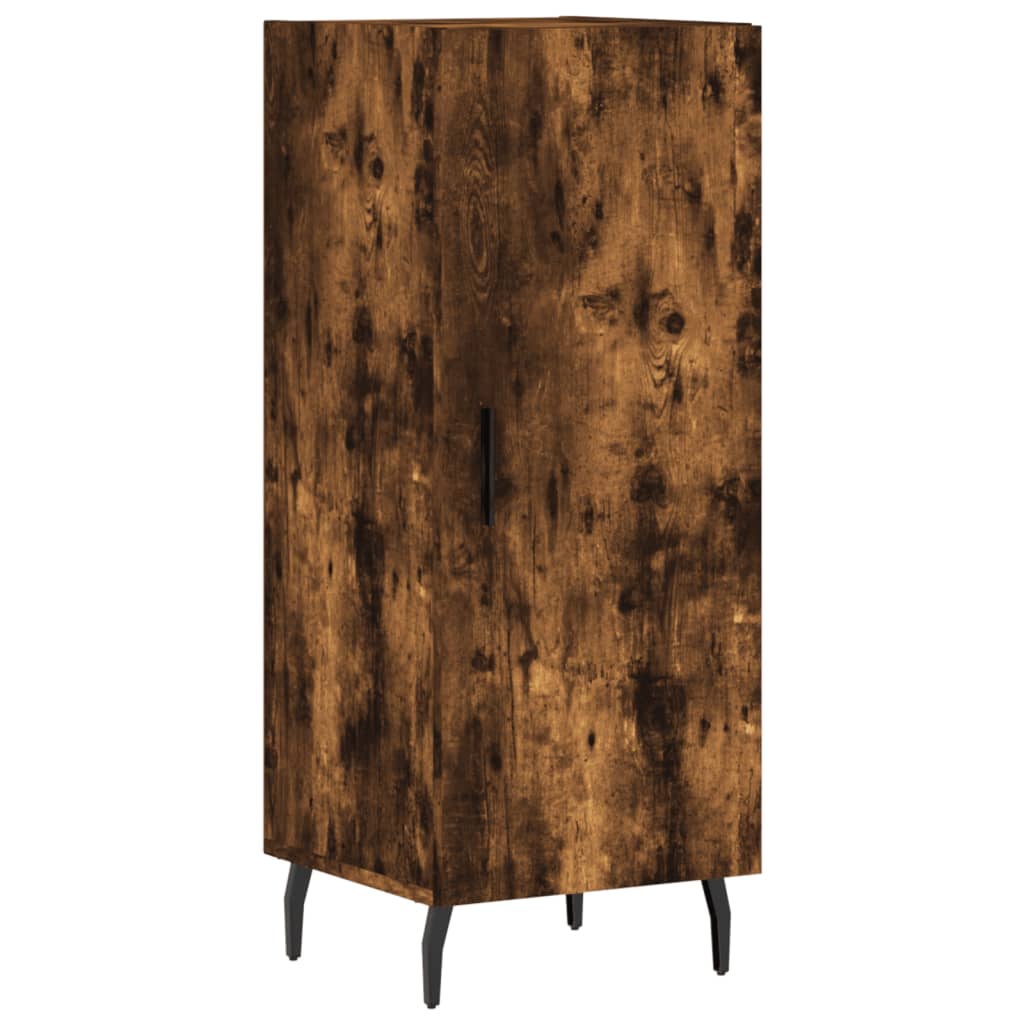 Credenza Rovere Fumo 34,5x34x90 cm in Legno Multistrato - homemem39