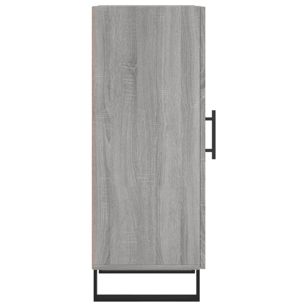 Credenza Grigio Sonoma 34,5x34x90 cm in Legno Multistrato - homemem39