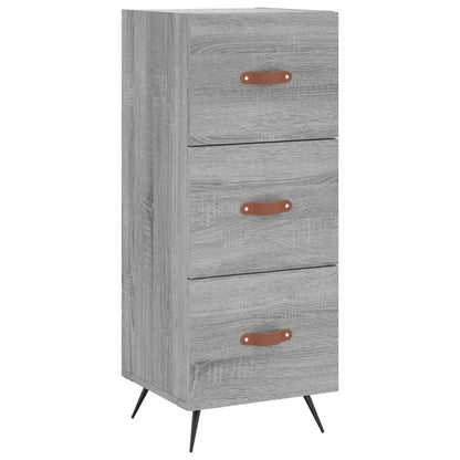 Credenza Grigio Sonoma 34,5x34x90 cm in Legno Multistrato - homemem39