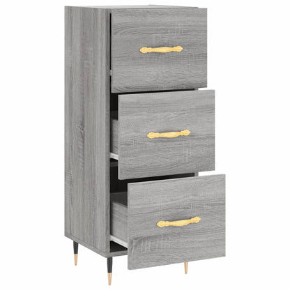 Credenza Grigio Sonoma 34,5x34x90 cm in Legno Multistrato | homemem39