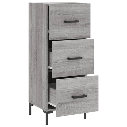 Credenza Grigio Sonoma 34,5x34x90 cm in Legno Multistrato | homemem39