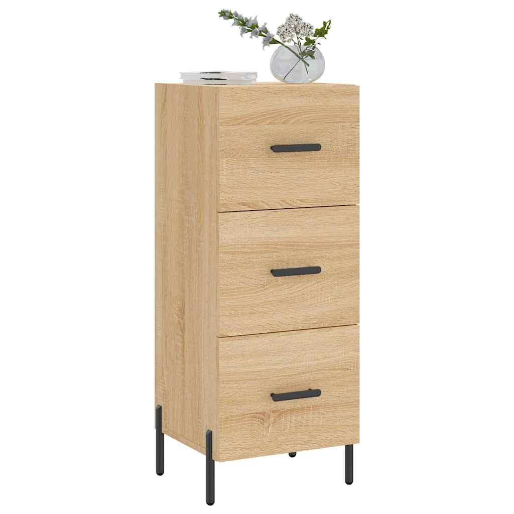 Credenza Rovere Sonoma 34,5x34x90 cm in Legno Multistrato