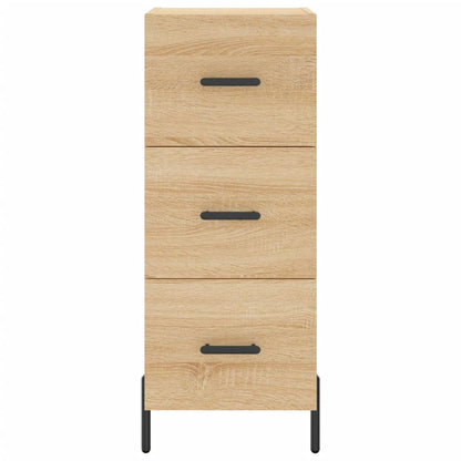 Credenza Rovere Sonoma 34,5x34x90 cm in Legno Multistrato - homemem39