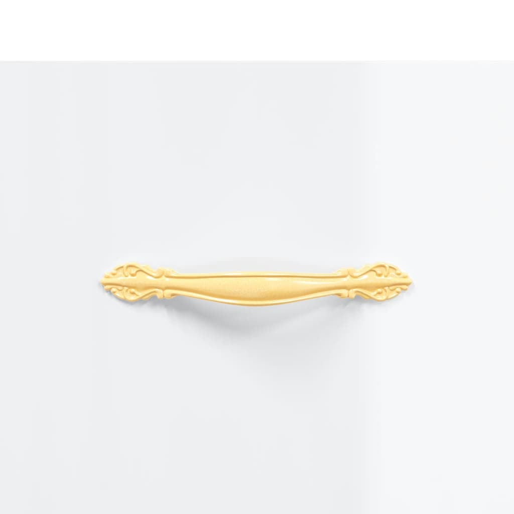 Credenza Bianco Lucido 34,5x34x90 cm in Legno Multistrato