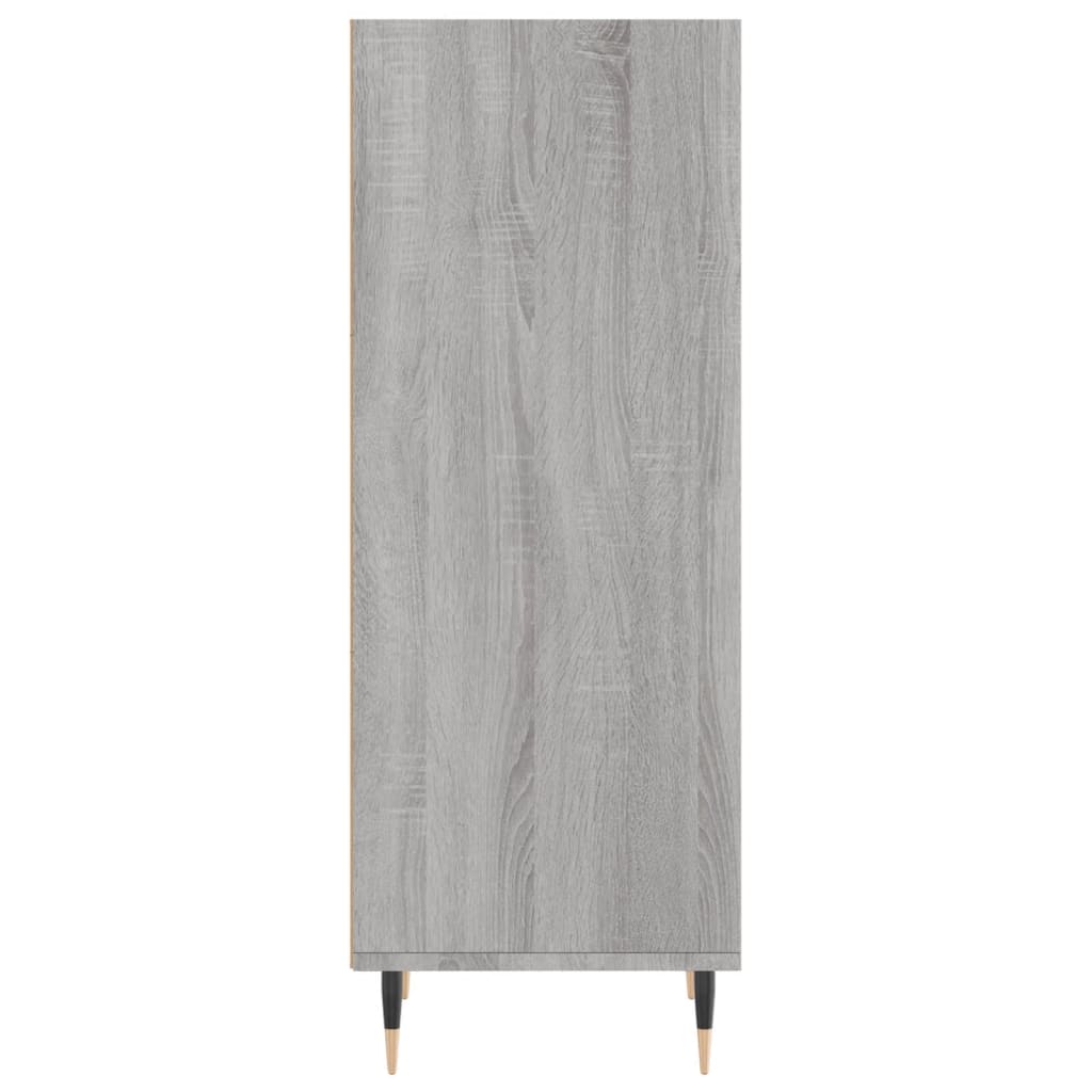 Credenza Grigio Sonoma 34,5x32,5x90 cm in Legno Multistrato - homemem39