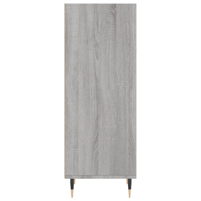 Credenza Grigio Sonoma 34,5x32,5x90 cm in Legno Multistrato - homemem39