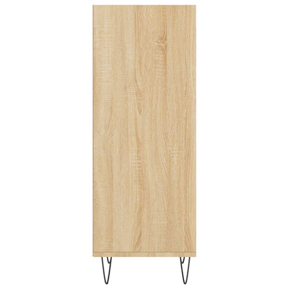 Credenza Rovere Sonoma 34,5x32,5x90 cm in Legno Multistrato - homemem39
