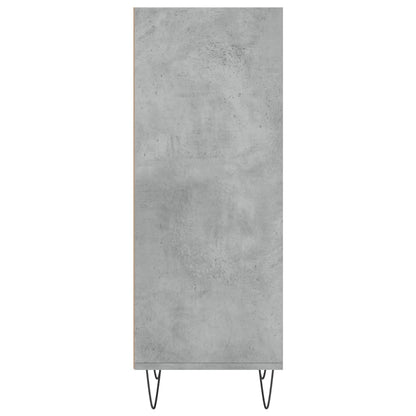 Credenza Grigio Cemento 34,5x32,5x90 cm in Legno Multistrato - homemem39